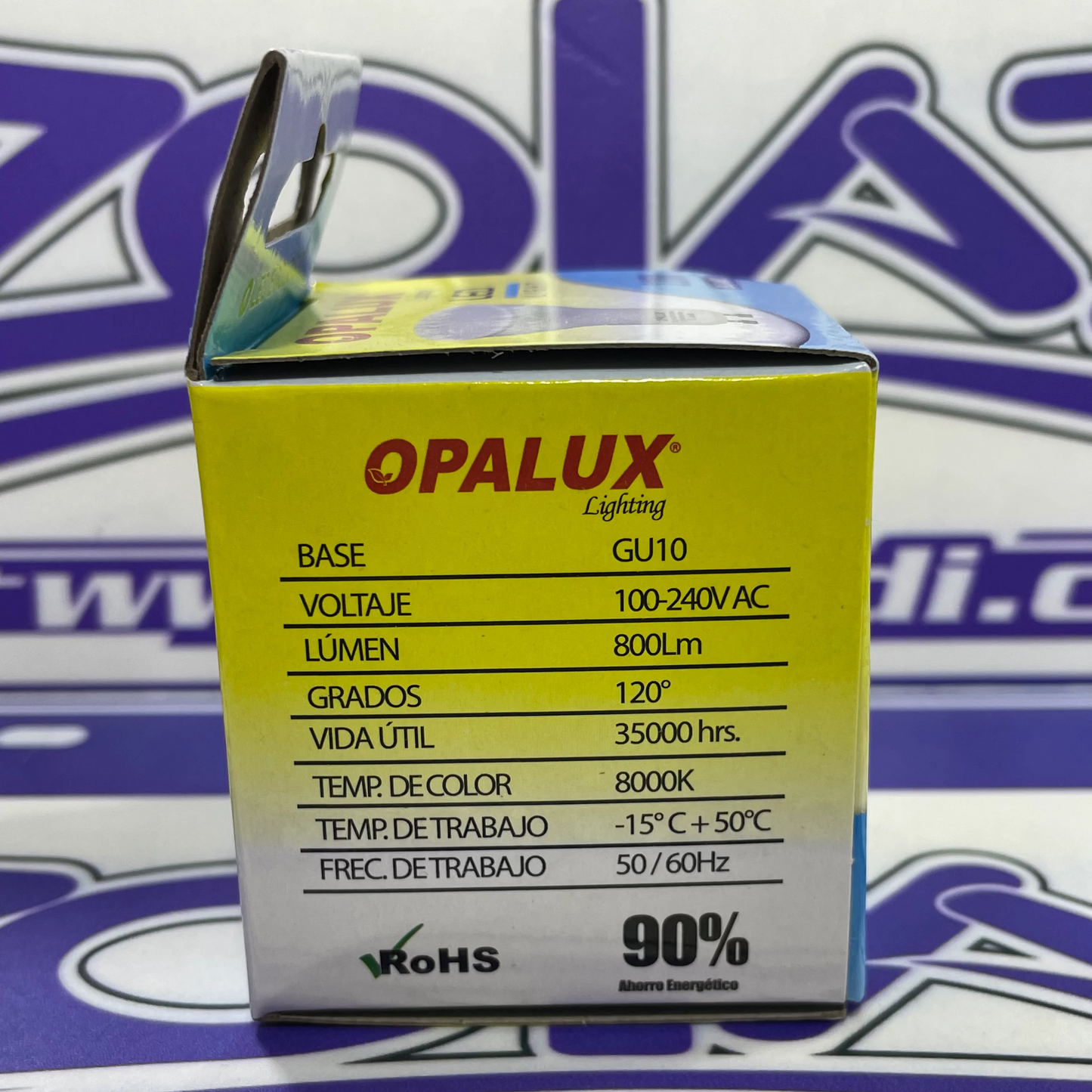 FOCO DICROICO LED 9W LUZ BLANCA