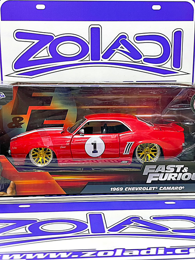 1969 CHEVROLET CAMARO FAST AND FURIOUS - 1/24 - Zoladi Perú