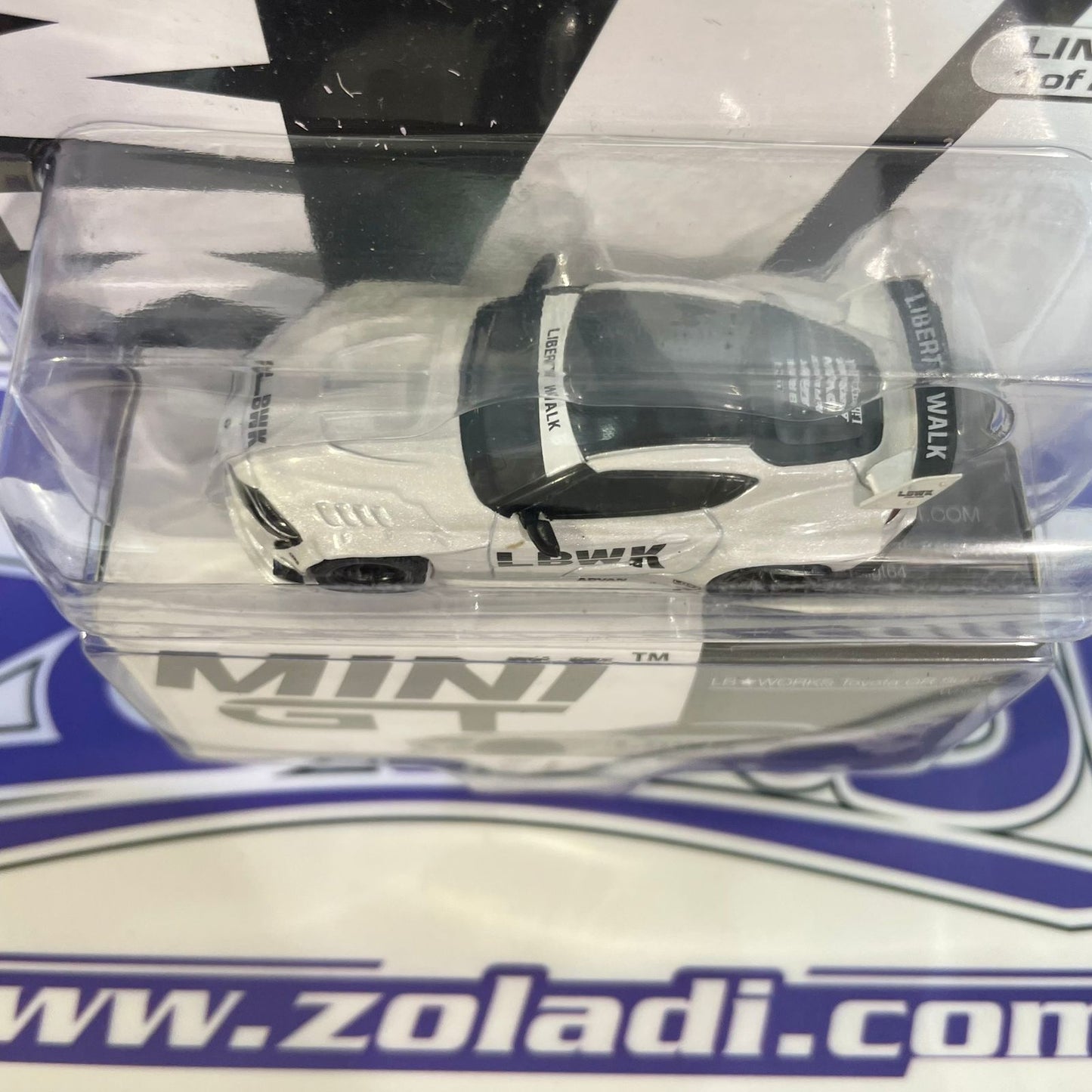 MINI GT 235 TOYOTA GR SUPRA LBWK