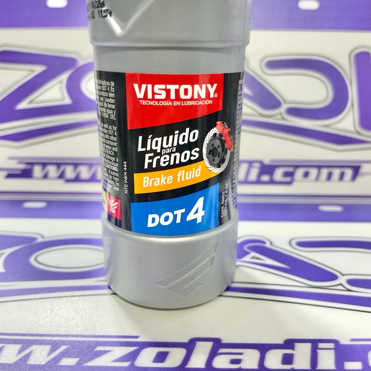 LIQUIDO PARA FRENOS DOT4 120ml