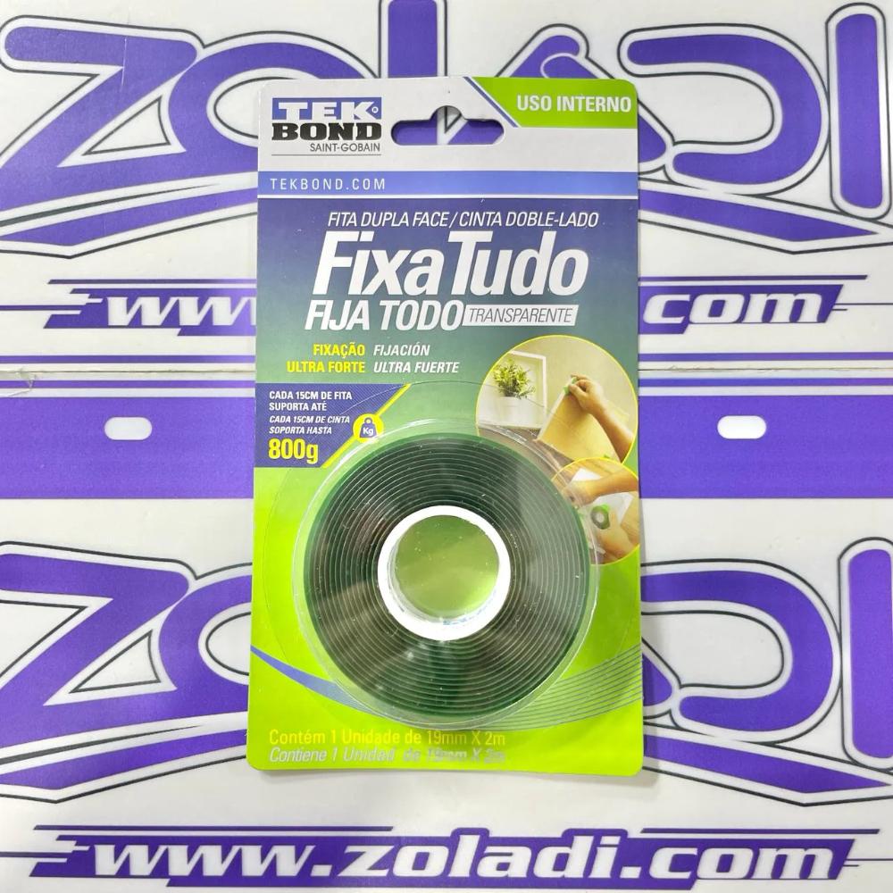 CINTA DOBLE CONTACTO TRASNPARENTE TEKBOND