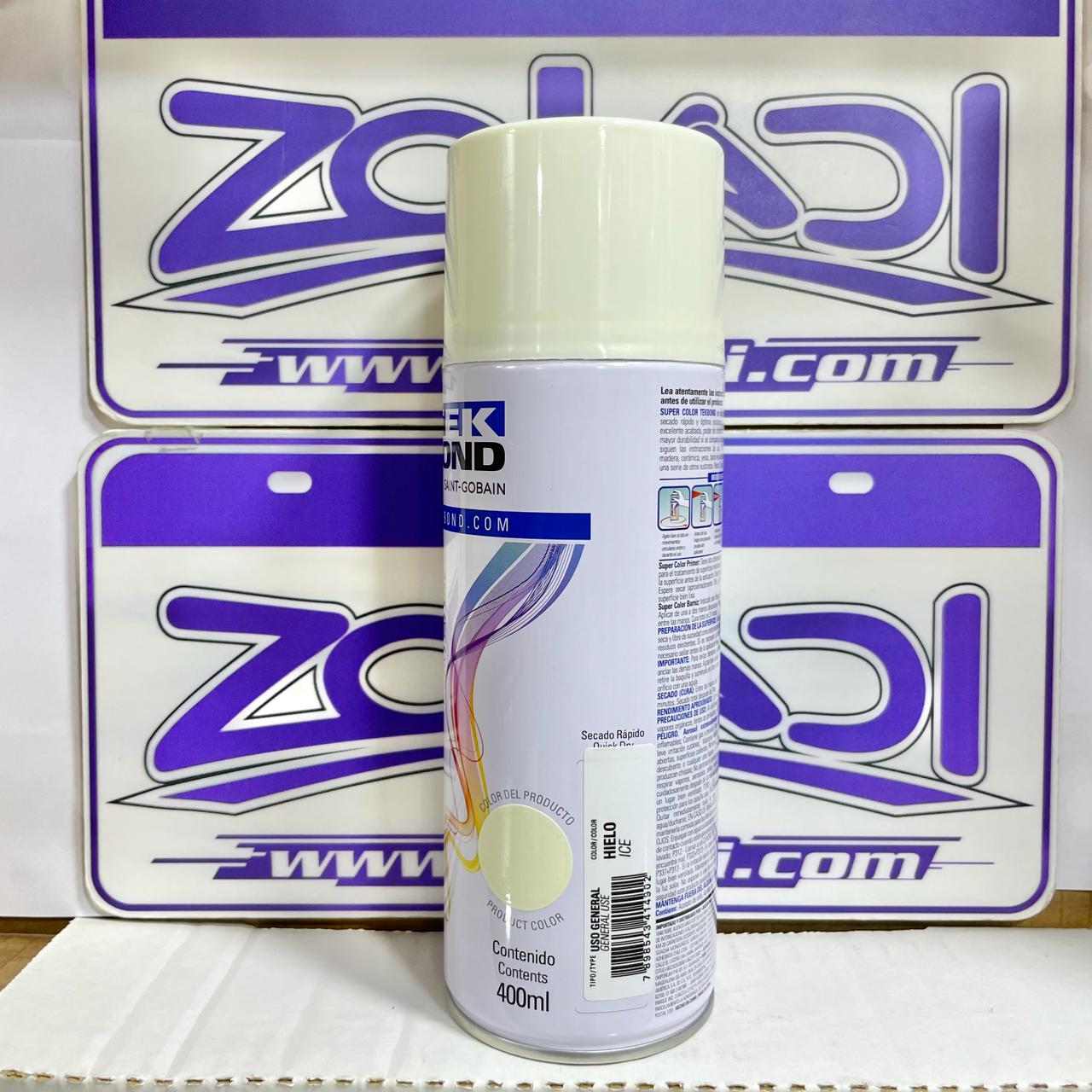 Blanco Hielo- Pintura en Spray TEKBOND