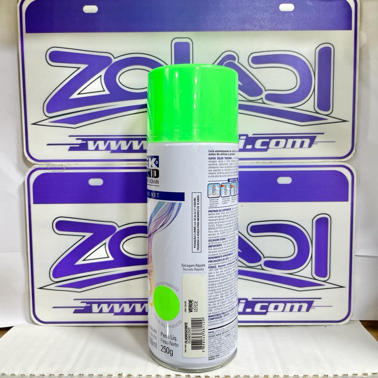 Fluorescente Verde - Pintura En Spray TEKBOND