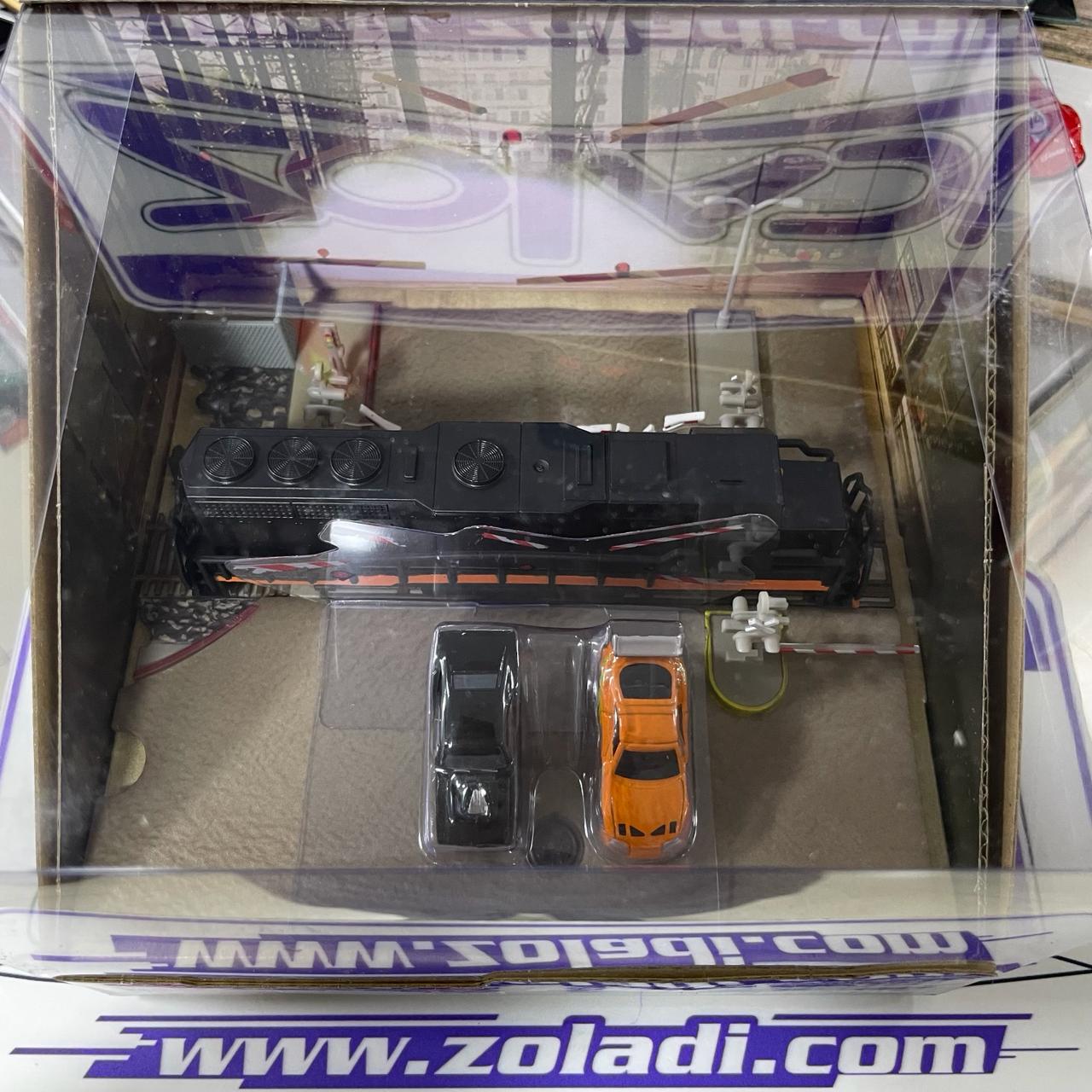 34915 DODGE CHARGER TORETTO Y TOYOTA SUPRA BRIAN ESCENA TREN Jada