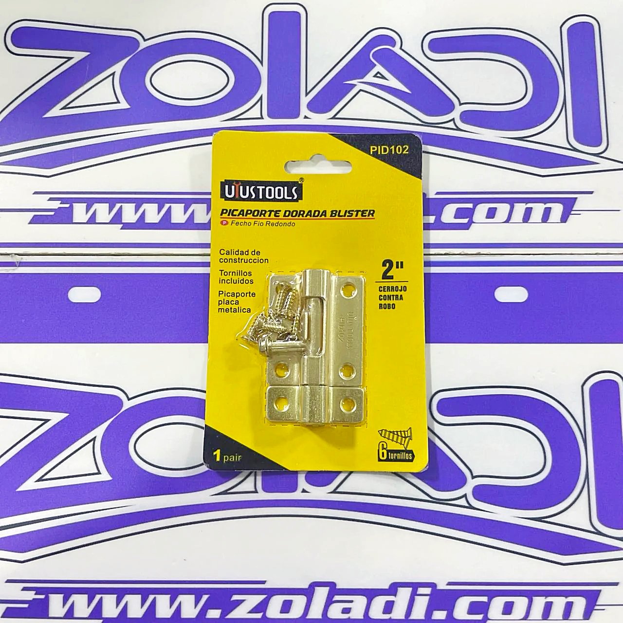 PICAPORTE CERROJO SEGURO PARA PUERTA