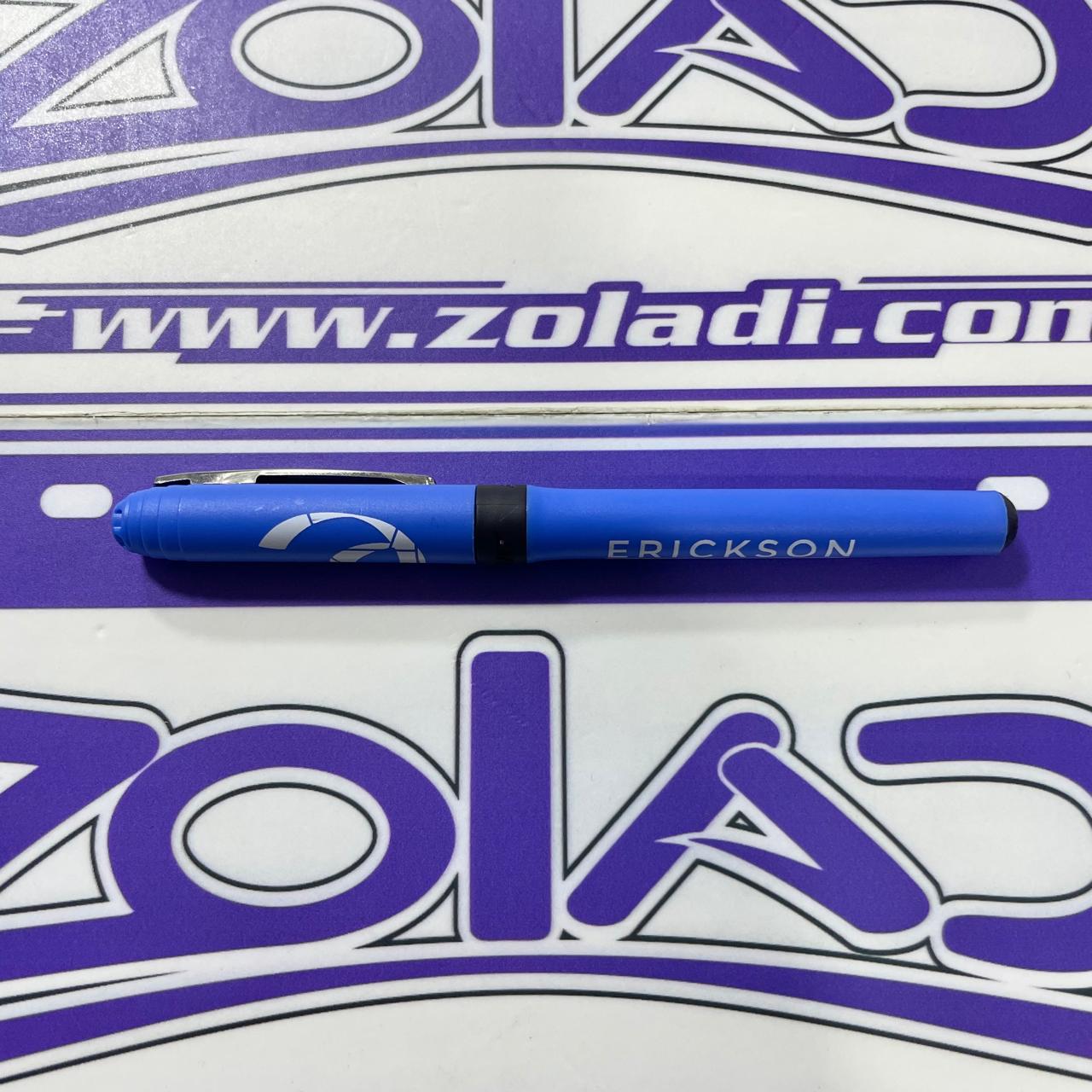 Elegant Black Pen Erick Financial Advisors
