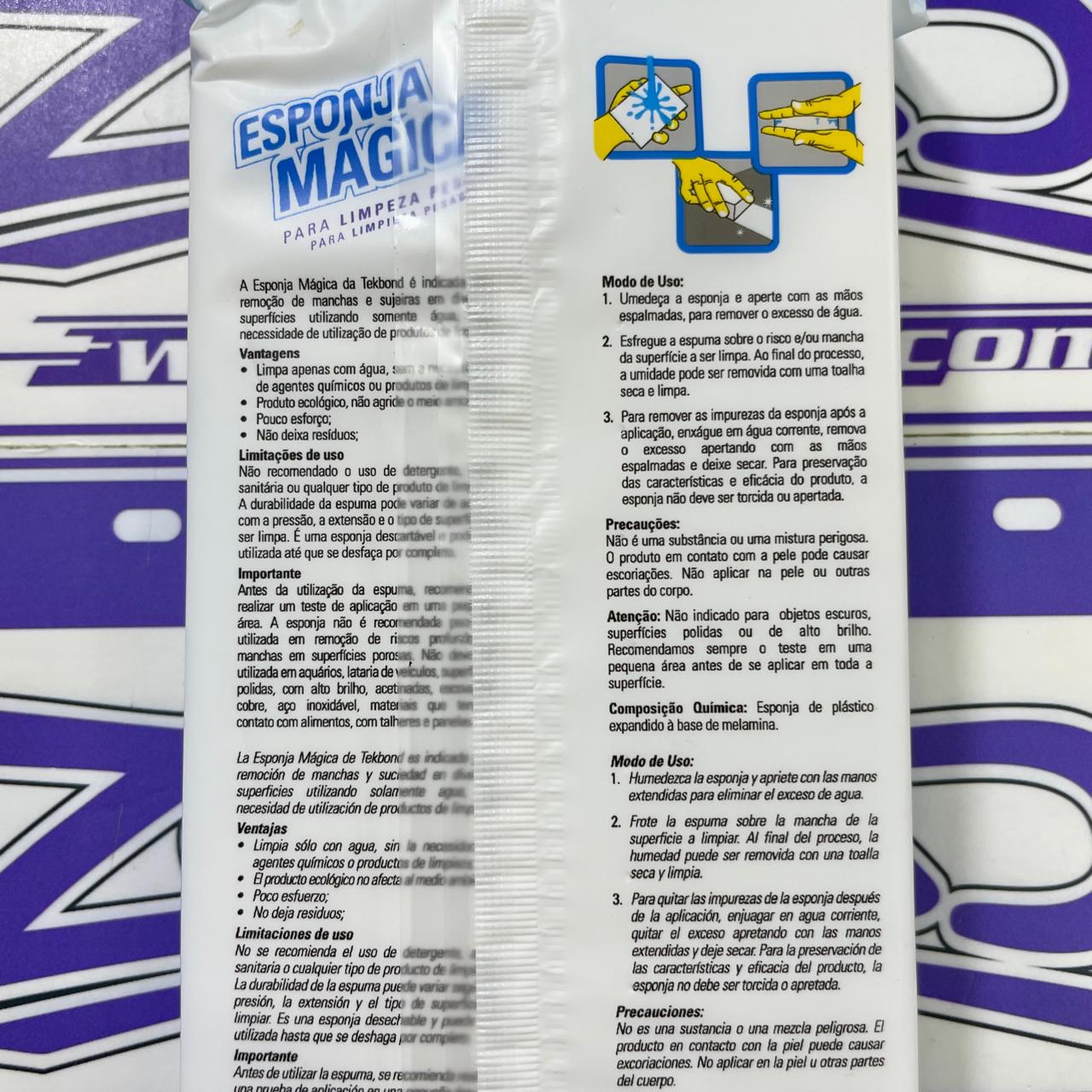 ESPONJA MAGICA DE LIMPIEZA GENERAL