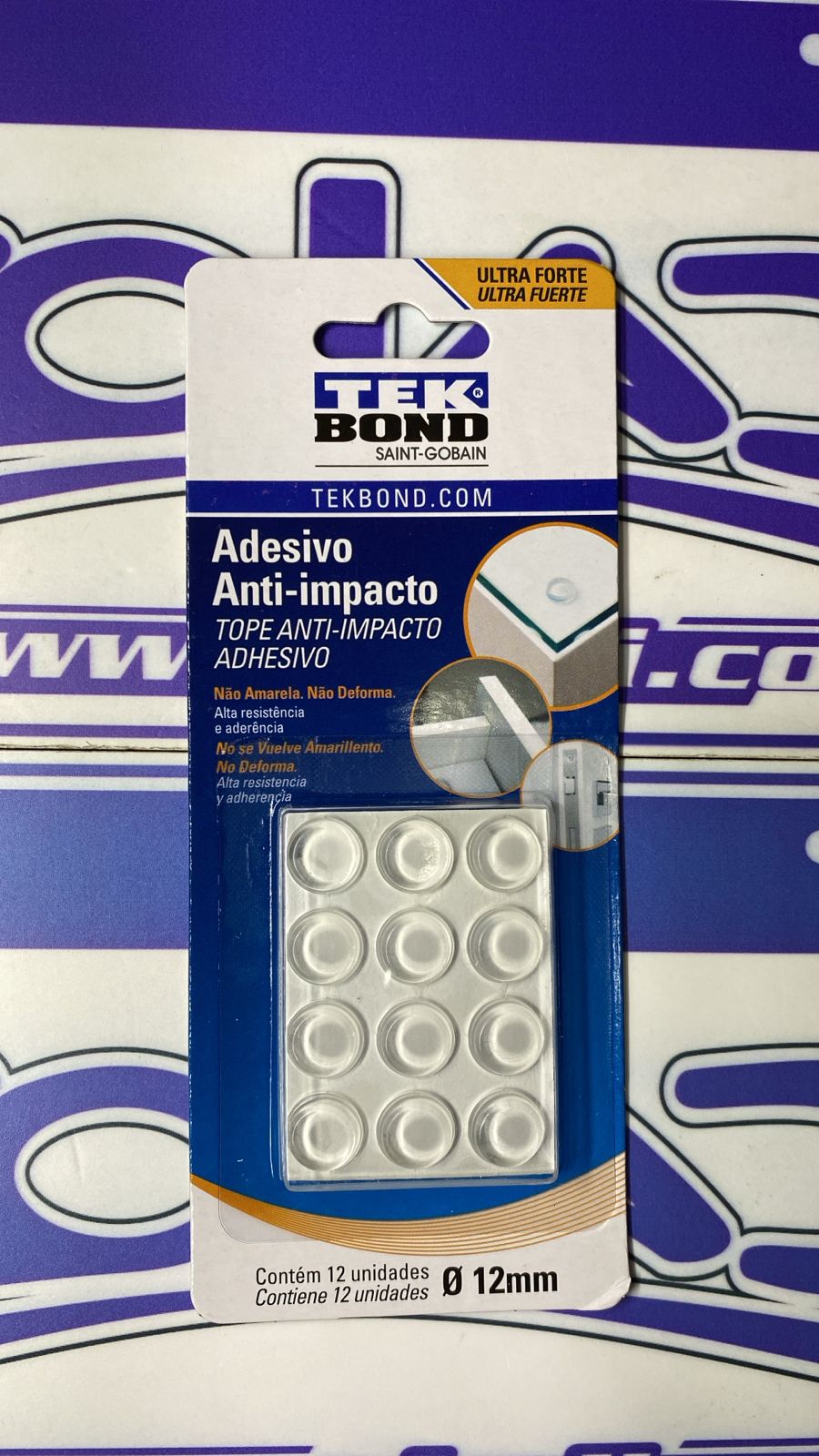 PROMO DEL DIA GOMA ANTI IMPACTO 12MM TEKBOND