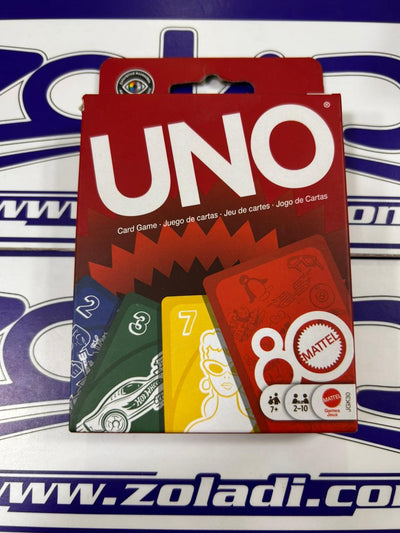 UNO MATTEL 80 ANIVERSARIO RED EDITION