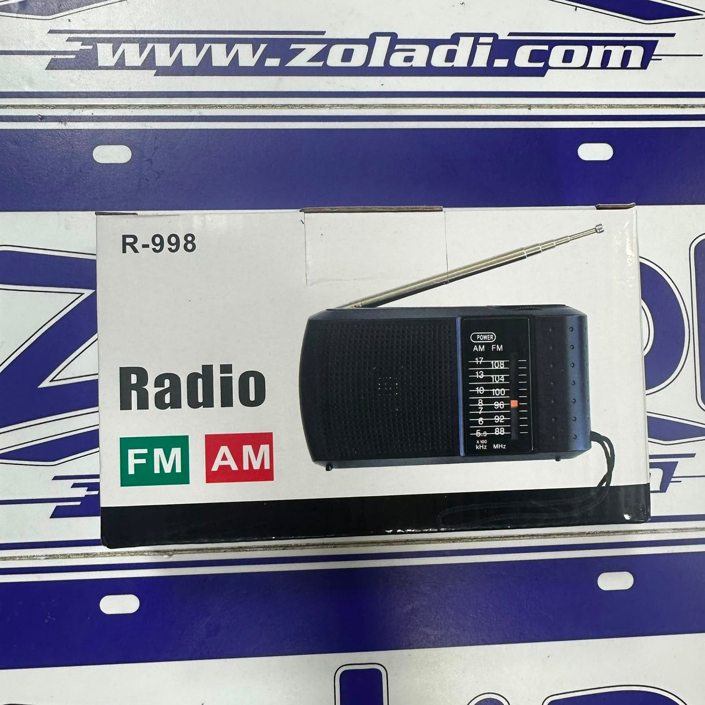 RADIO PORTATIL R-69BT AM/FM