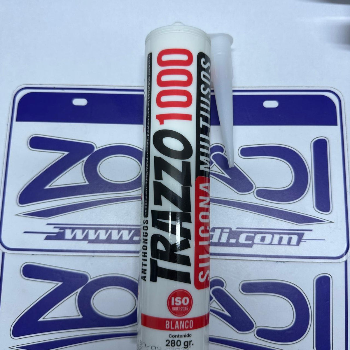 SILICONA MULTIFUNCIONAL BLANCA TRAZZO 1000