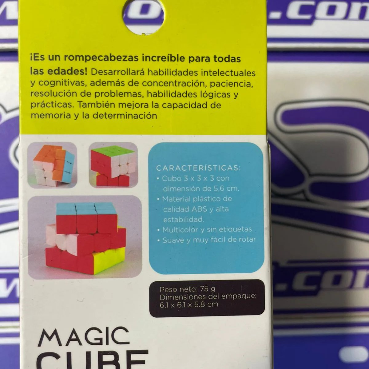 CUBO RUBIK - CUBO MAGICO Darkloi disponible en Zoladi Lima