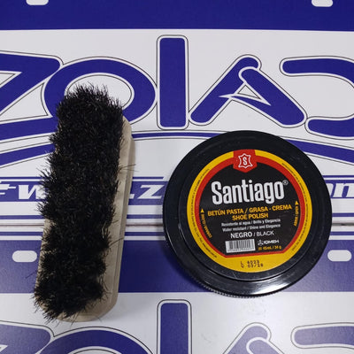 PACK LUSTRADO DE ZAPATO - BETUN Y ESCOBILLA