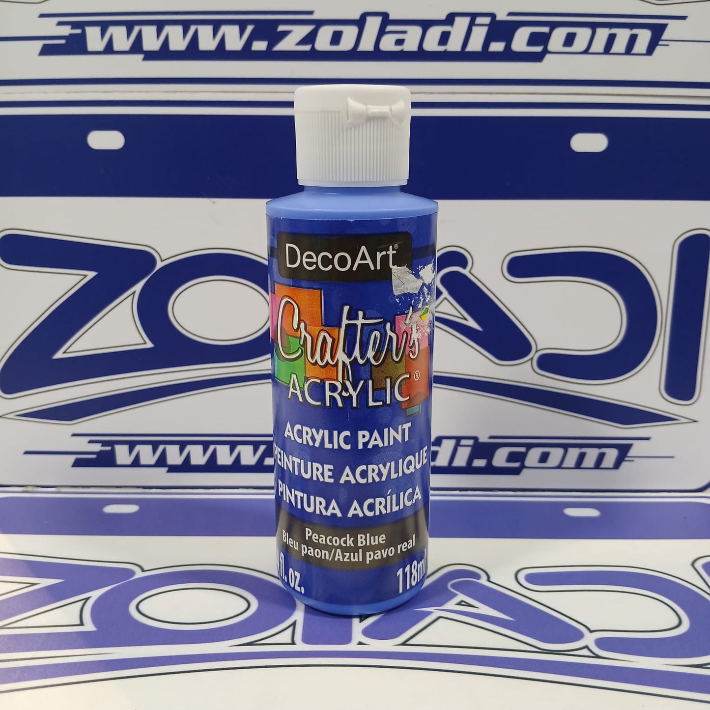 PINTURA ACRILICA AZUL OSCURO