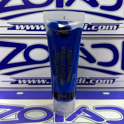 Azul Pintura Acrílica 75 ml | Secado Rápido, Alta Cobertura, Pintura de Arte y Manualidades.