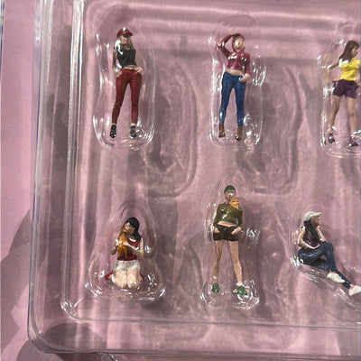 GIRLS OUT AMERICAN DIORAMA