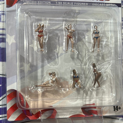 PATRIOT GIRLS AMERICAN DIORAMA