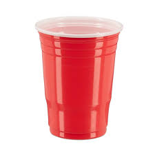 VASO ROJO PARA BEER PONG