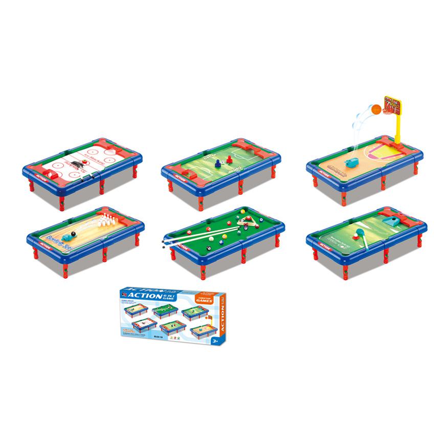 JUEGO DE MESA 6 EN 1