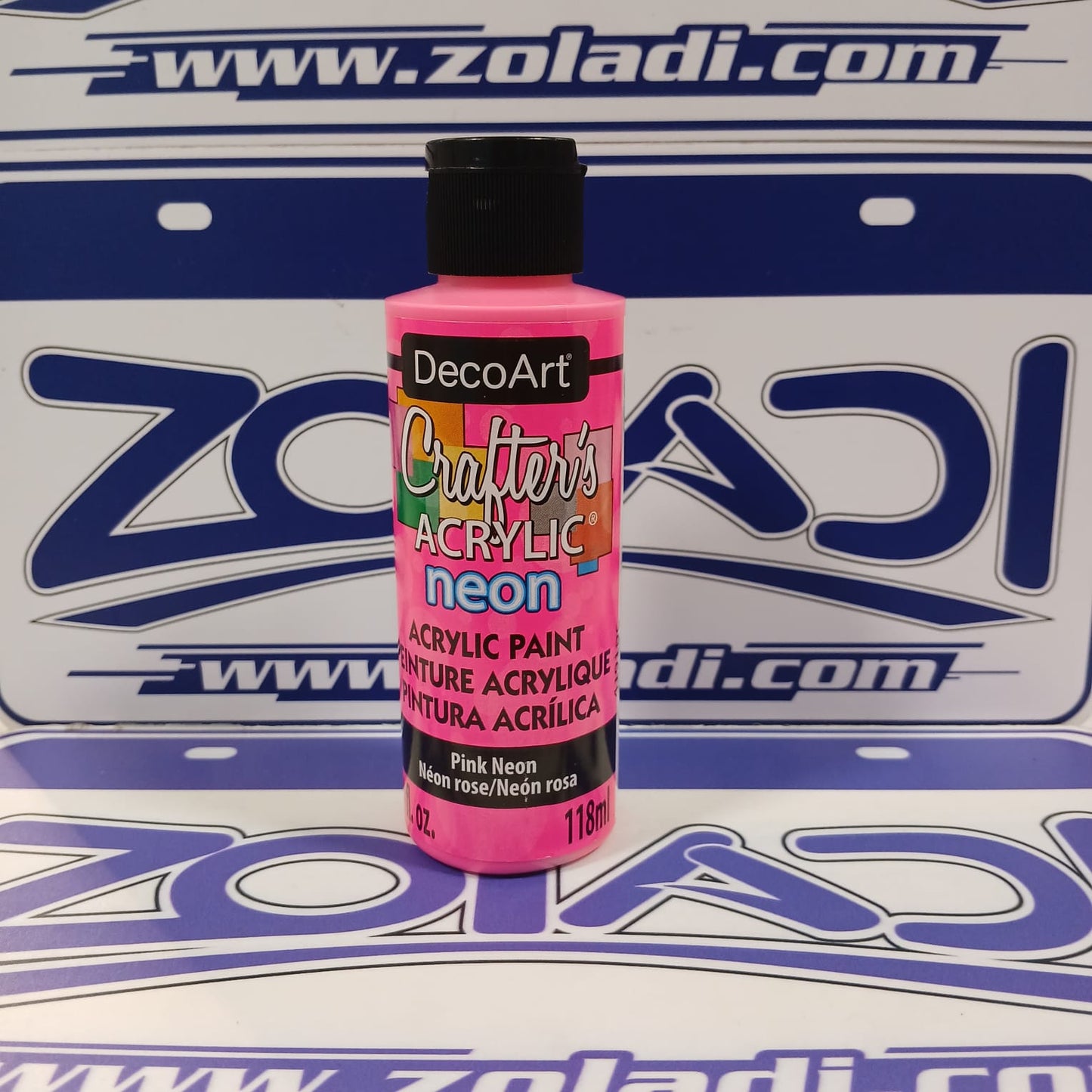 PINTURA ACRILICA ROSA NEON