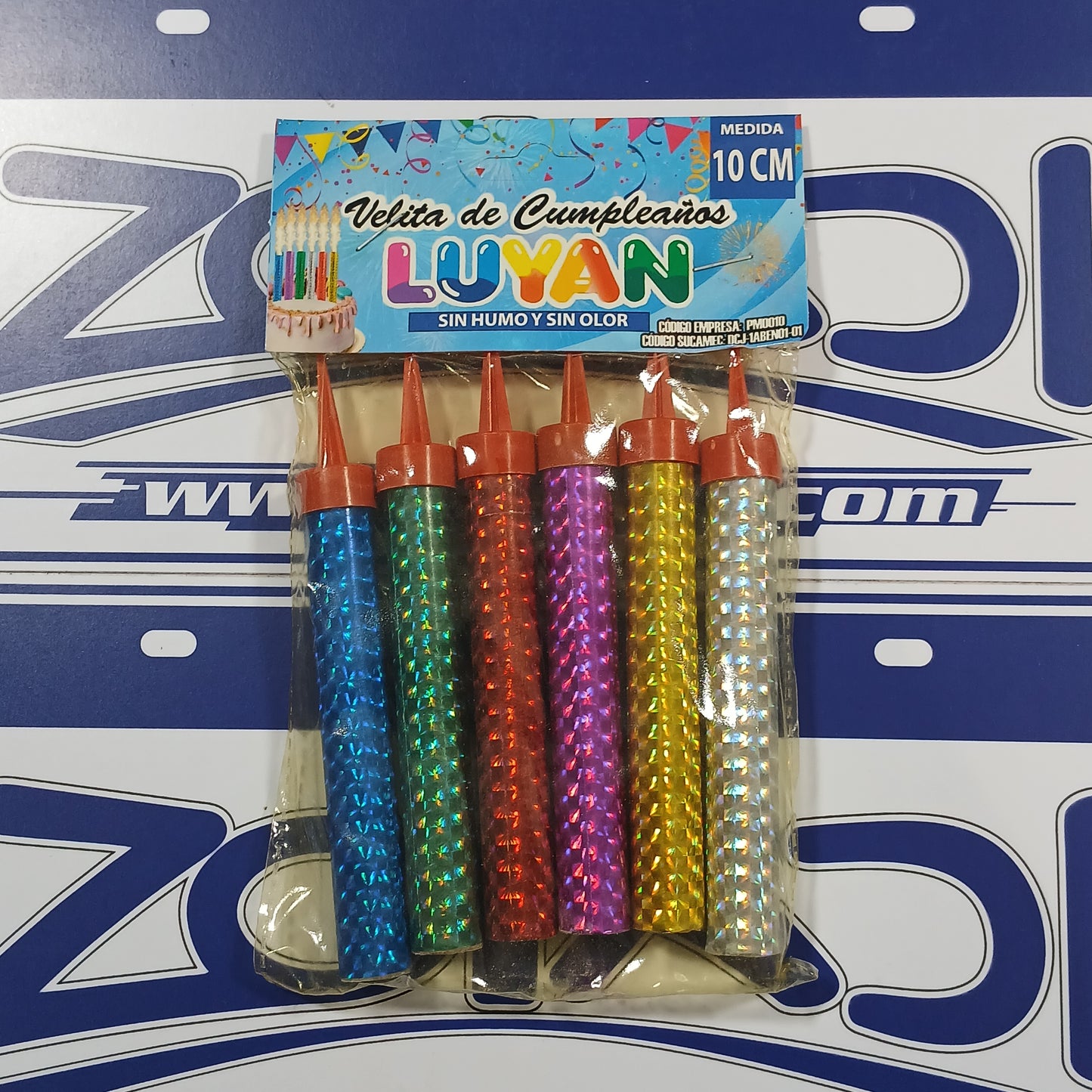 VELAS VOLCAN 10cm