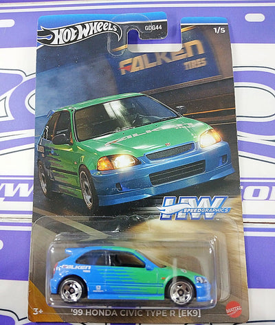 99 HONDA CIVIC TYPE R (EK9) - Hot Wheels - Zoladi Perú