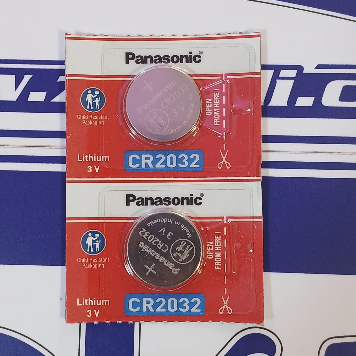 2 PILAS CR2032 PANASONIC