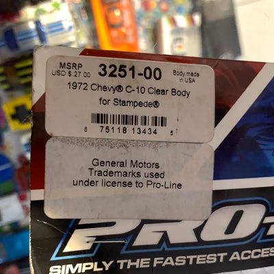 1/10 3251-00 Proline Chevy C-10 Body