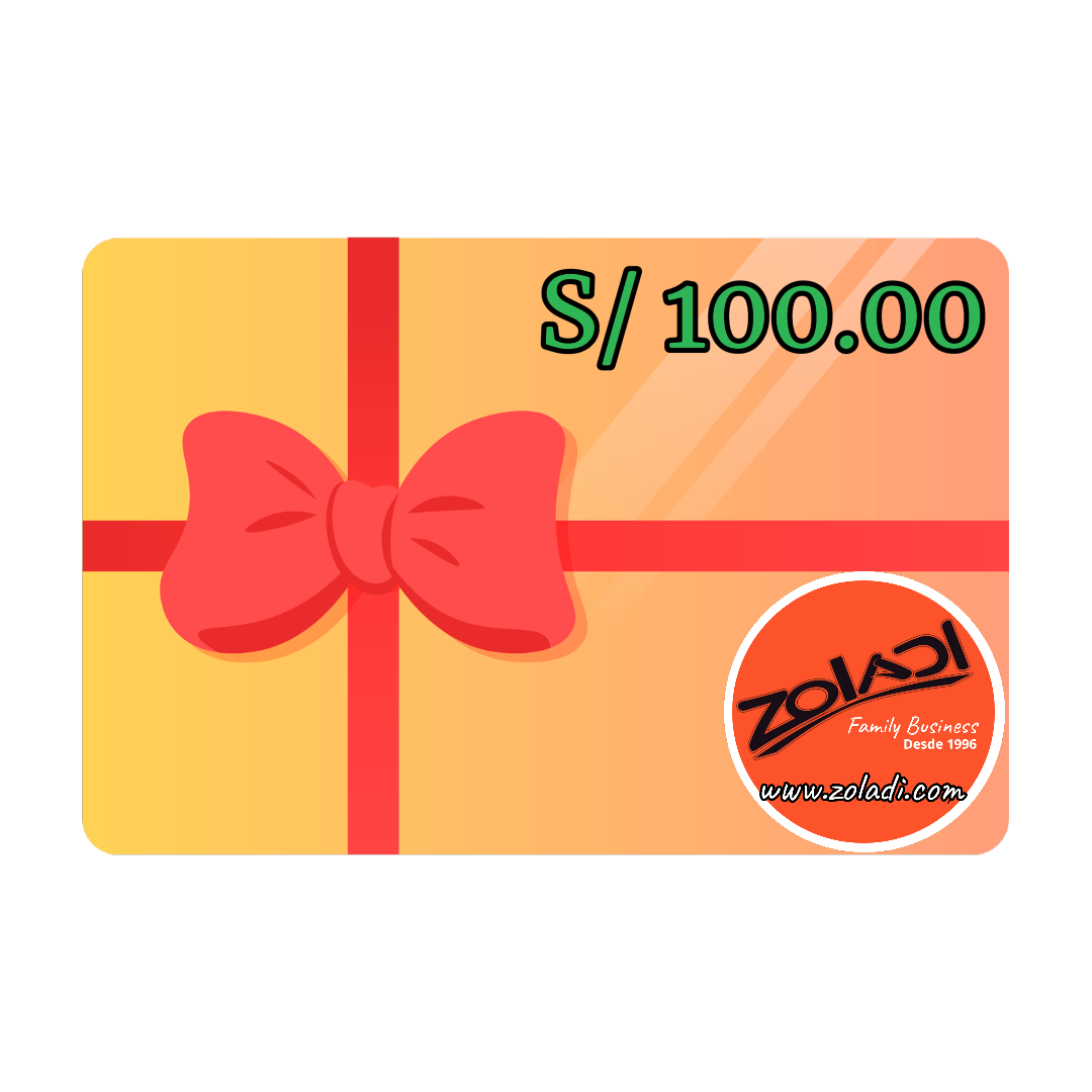 Zoladi Gift Card! RECIBE 10% Más Del Valor Para Compras Si la Usas en 1 Semana!