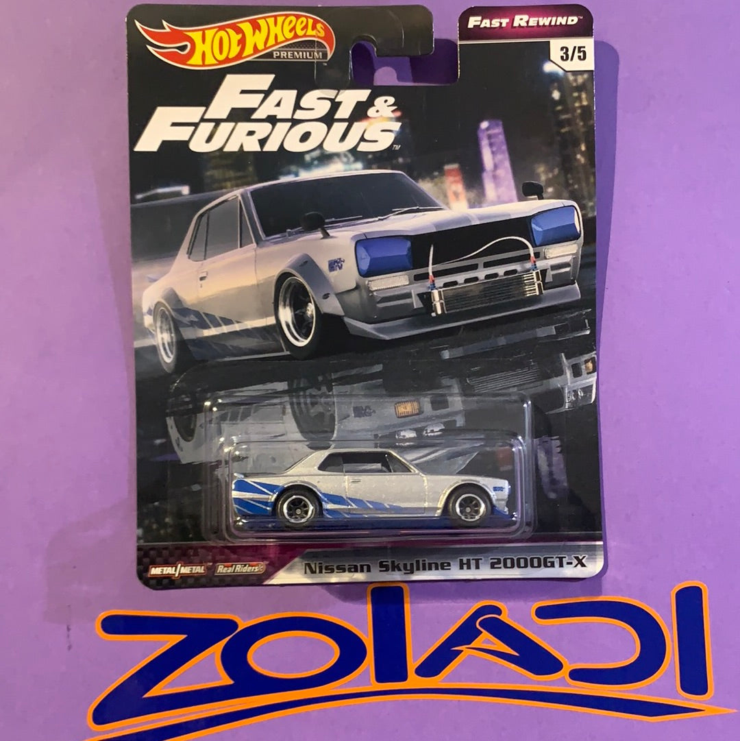 GHH16 Nissan Skyline HT2000Gt-x Hot Wheels Premium