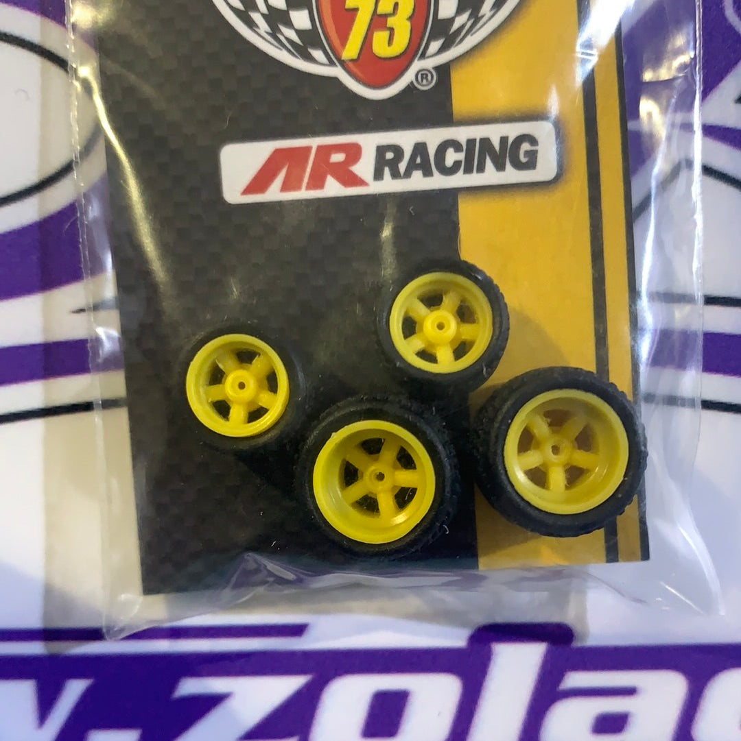 AR Racing YELLOW Set 4 llantas