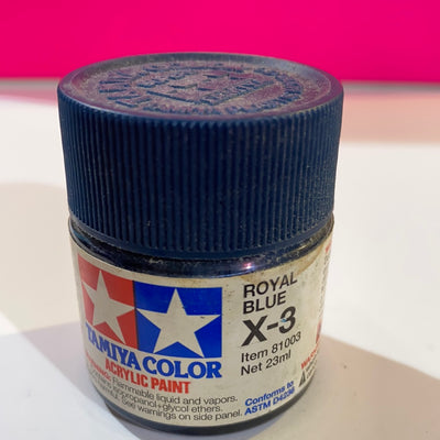Tamiya X-3 Royal Blue Paint