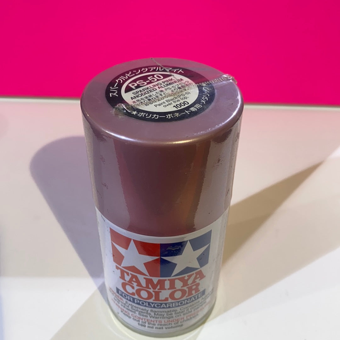 Pintura Tamiya PS-50 Sparkling Pink Anodized Aluminum