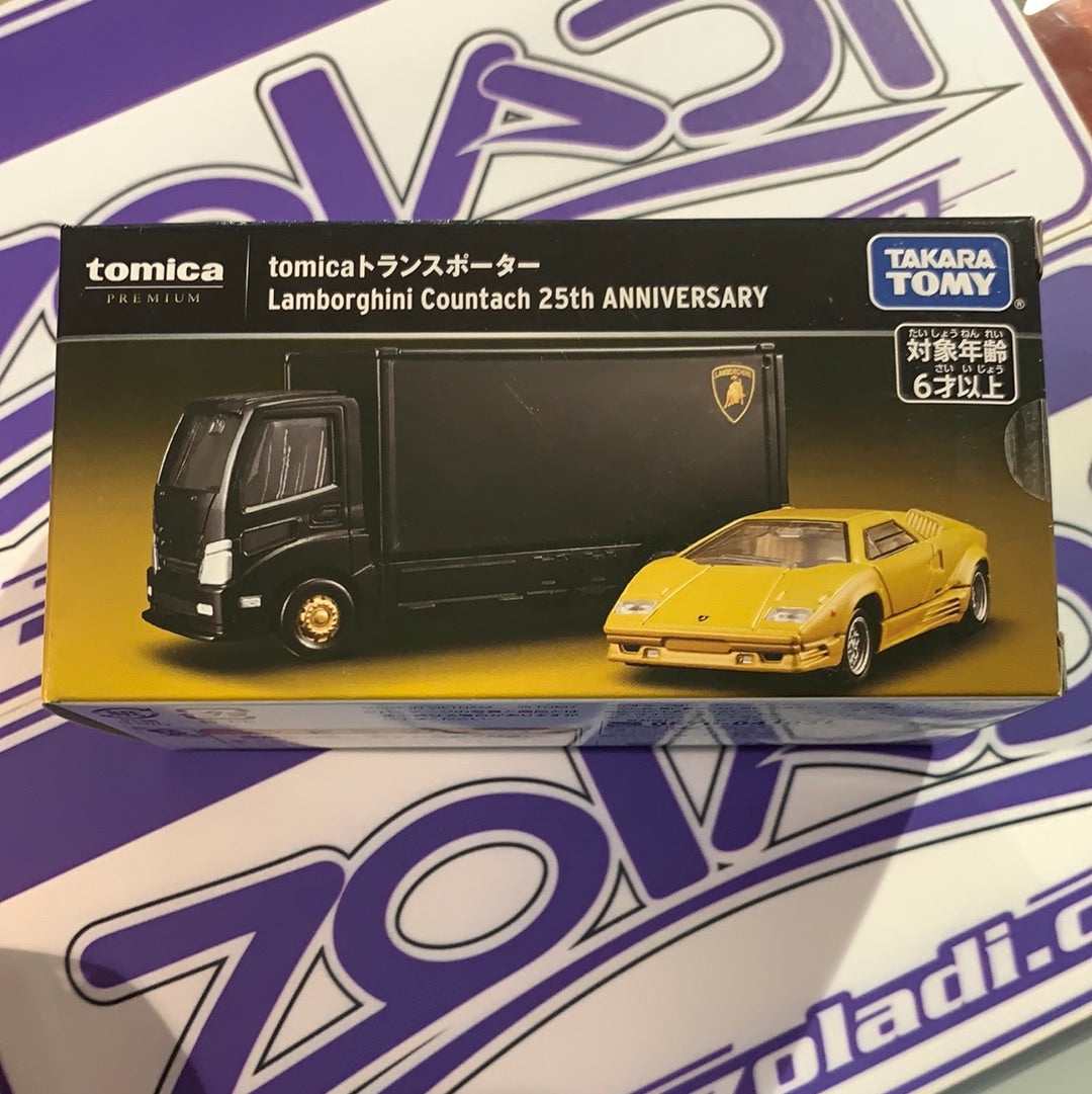 LAMBORGHINI COUNTACH 25TH Y CAMION TOMICA