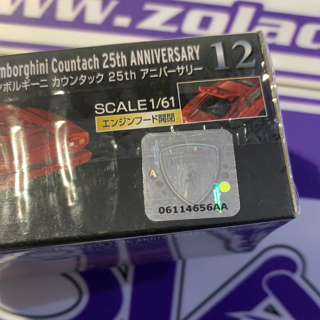 12 LAMBORGHINI COUNTACH 25TH TOMICA PREMIUM
