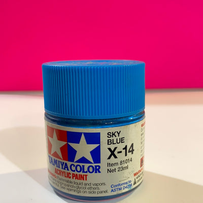 Tamiya X-14 Sky Blue Paint