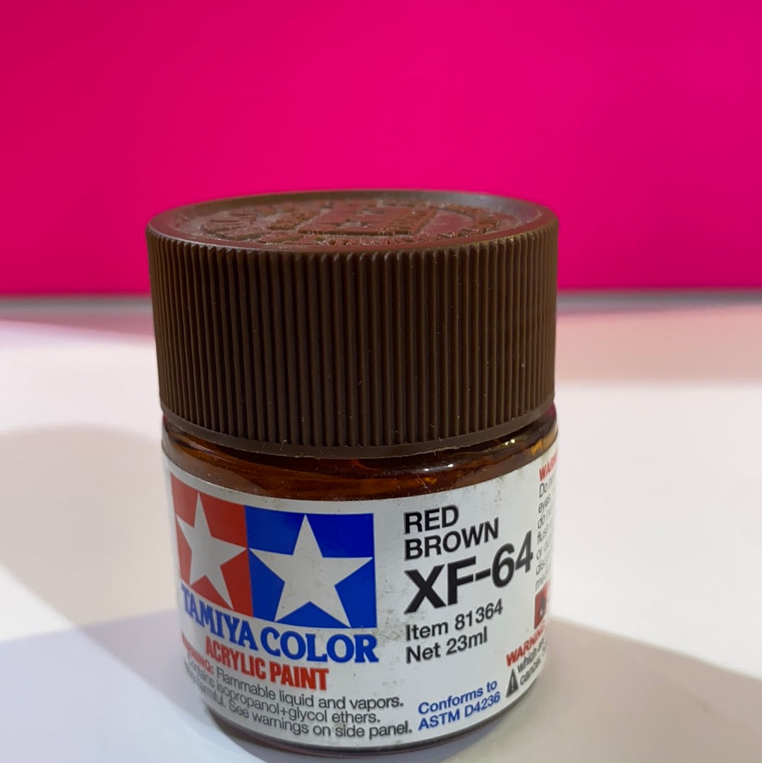 Pintura Tamiya XF-64 Red Brown