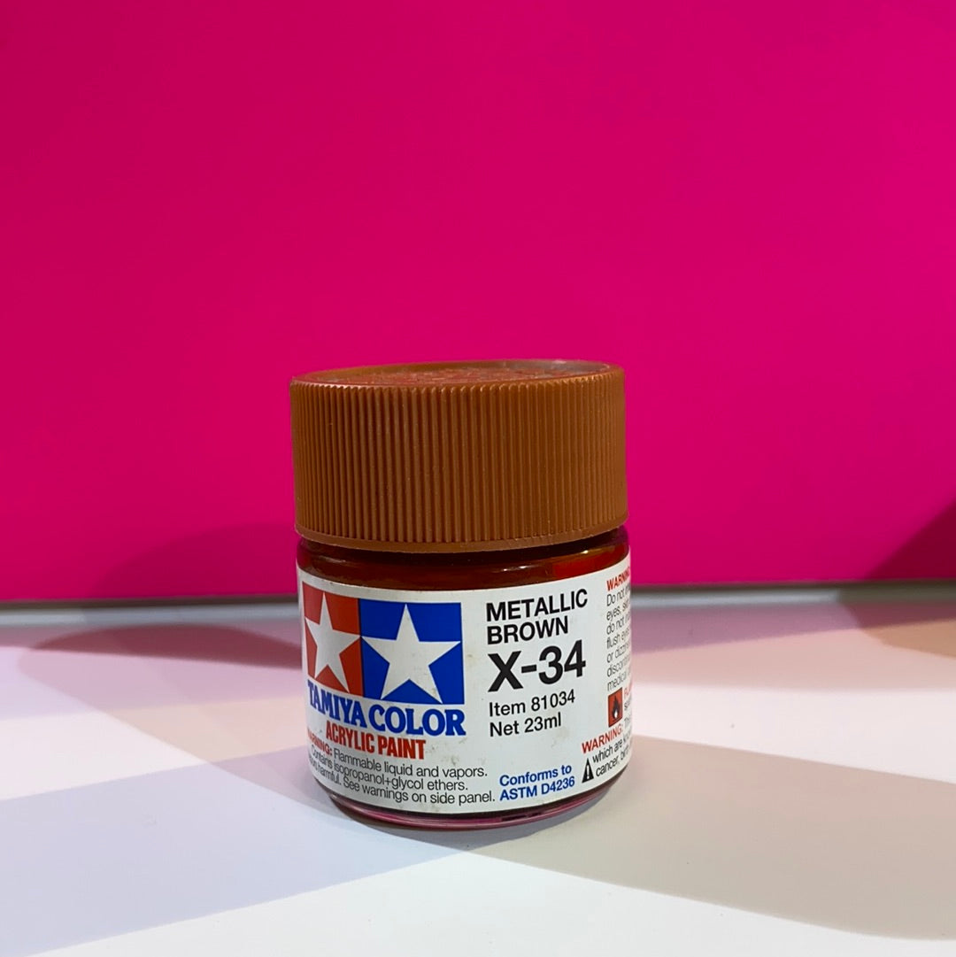 Pintura Tamiya X-34 Metallic Brown