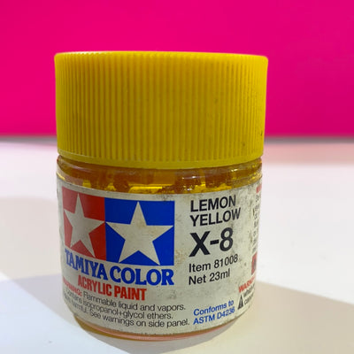 Tamiya X-8 Lemon Yellow Paint