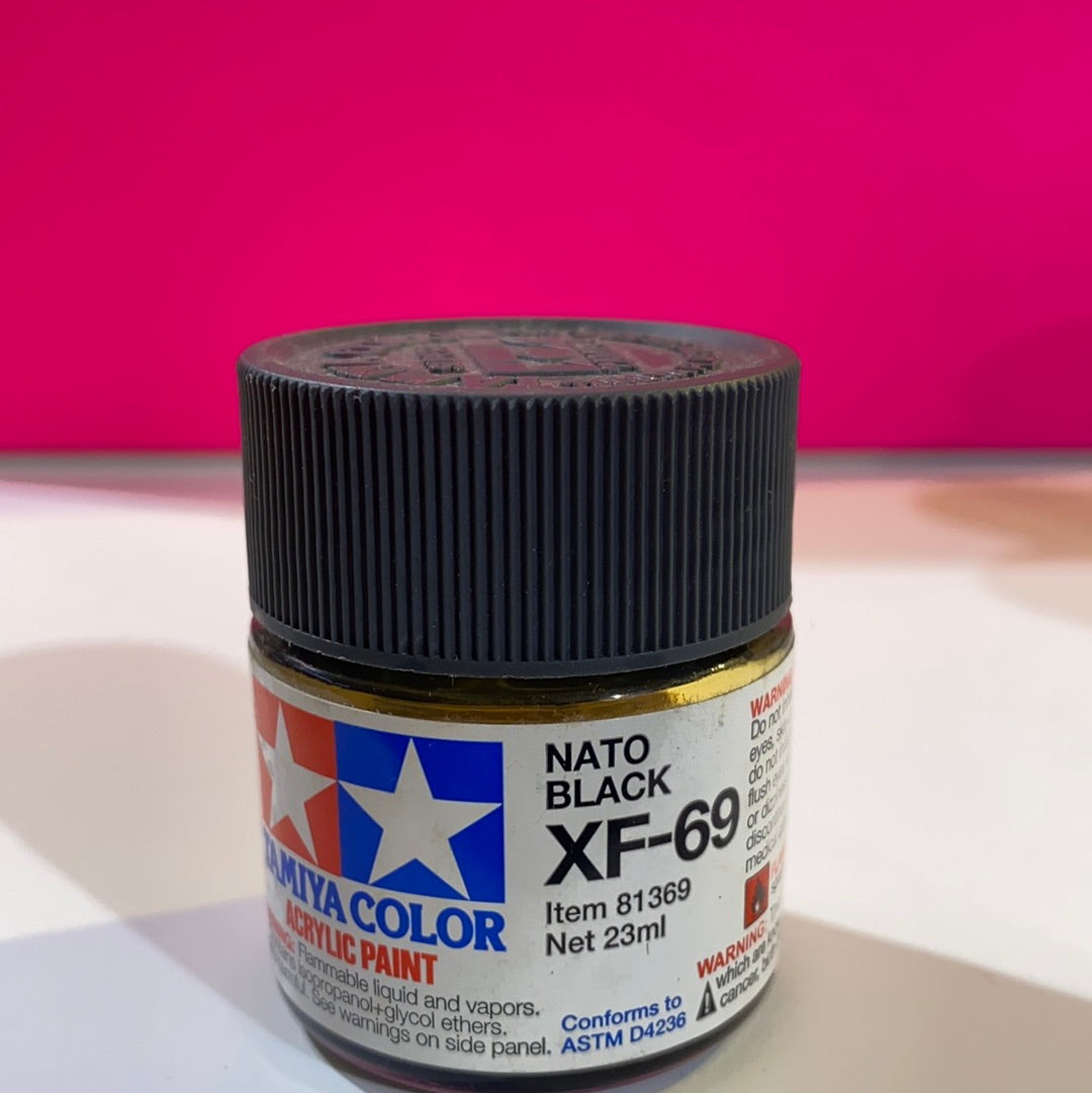 Tamiya XF-69 Nato Black Paint