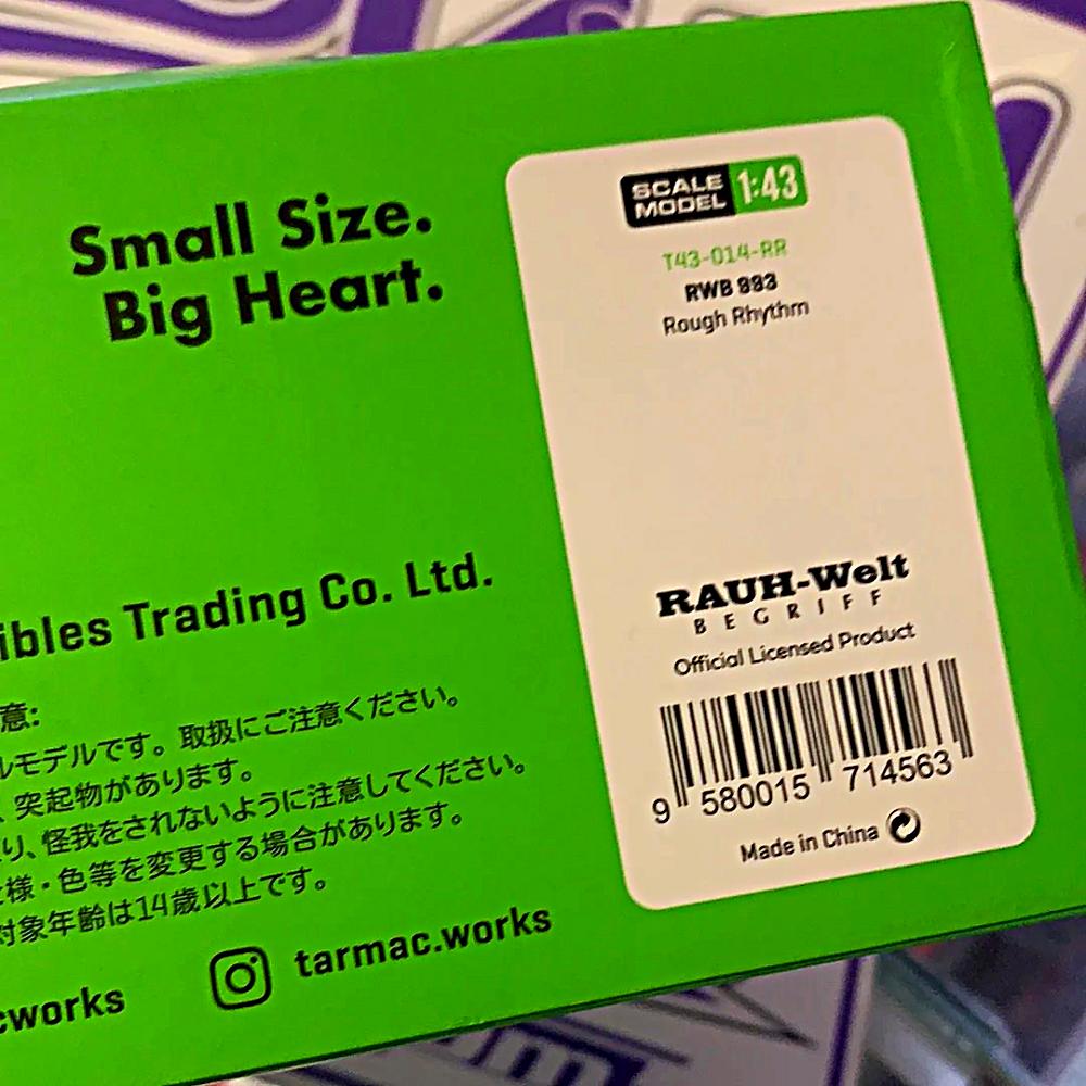 Tarmac RWB 993begriff 1/43 Porsche Tarmac