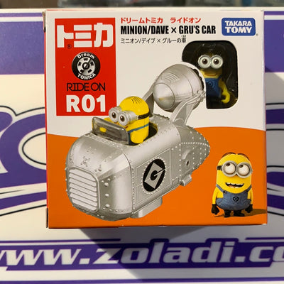 Minion Dave Gru Car Dream Tomica