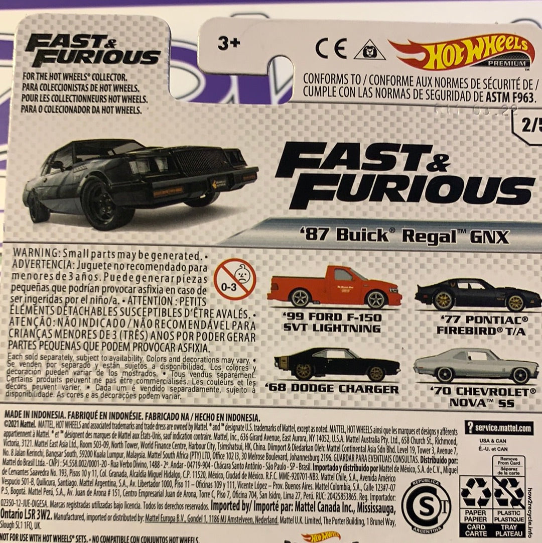 HCP16 Buick Fast&Furious Hot Wheels