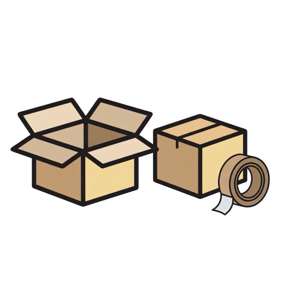 Cajas, Embalaje, papel film