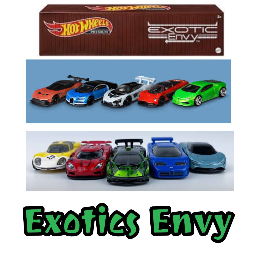 Hotwheels Premium Exotics Envy