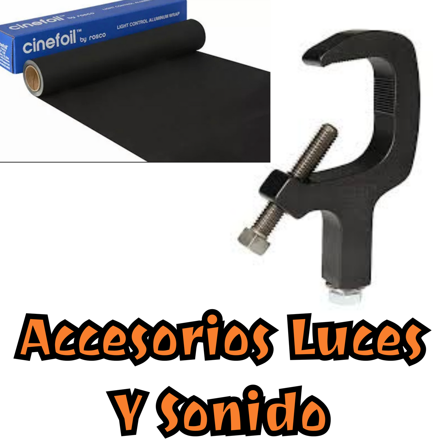 Accesorios Iluminación y Sonido