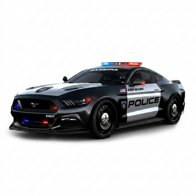 Colección vehículos de policía miniatura escala 1:64 coleccionables Zoladi