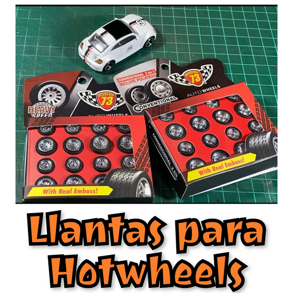 Hotwheels llantas y Accesorios