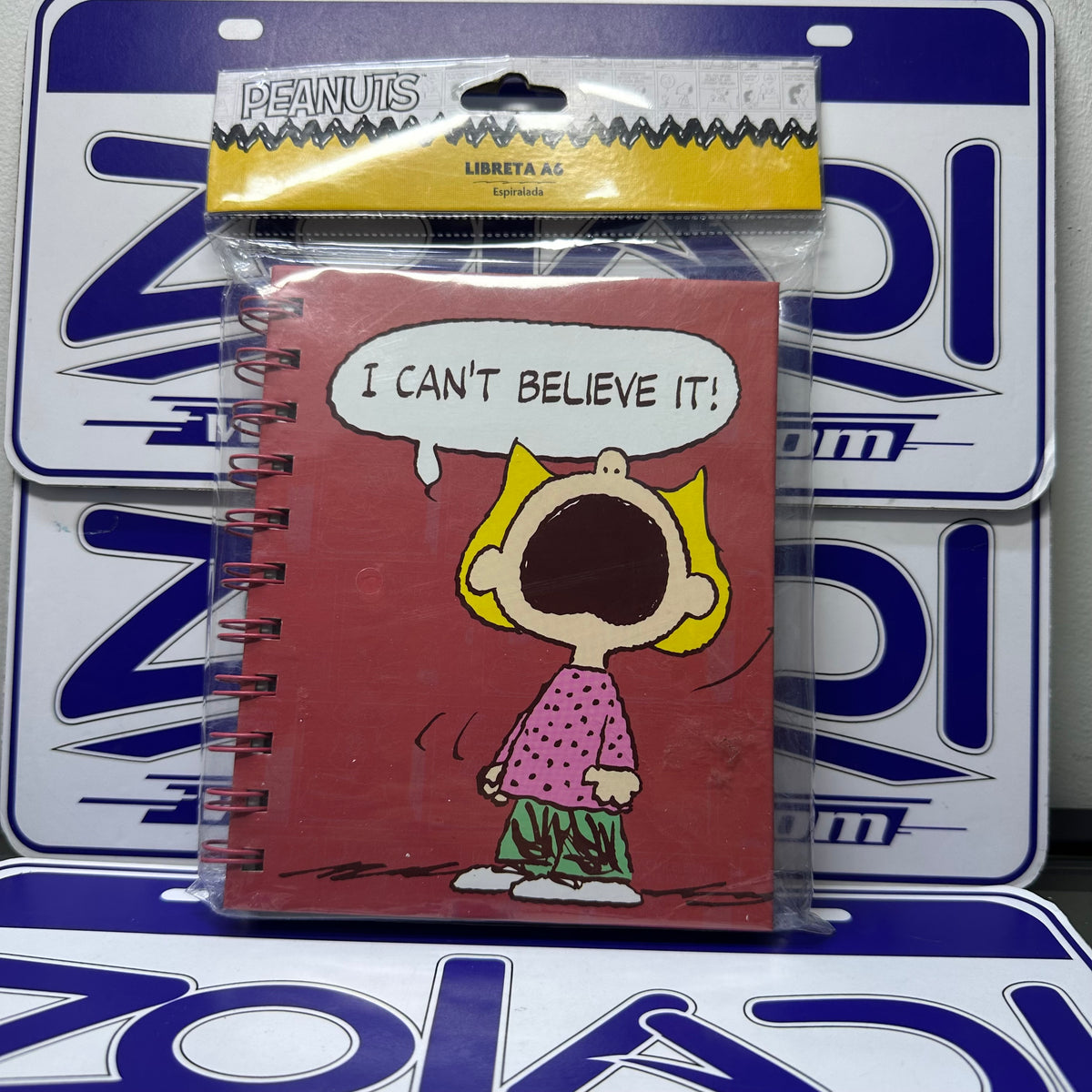 CUADERNO ANILLADO SNOOPY PARA CLASES Y APUNTES
