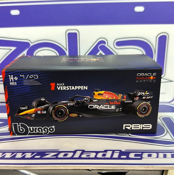 RB19 Max Verstappen #1  RedBull (ACRILICO/CON CASCO)